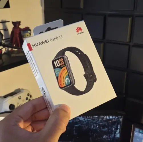 [NA CAIXA] Smartband Huawei Band 11 com Tela AMOLED de 1.62" e Bateria de 14 Dias