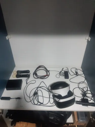 Vendo psvr1 com controles, cabos, adaptadores e ps camera