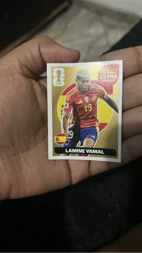 Figurinha extra do Lamine Yamal 600