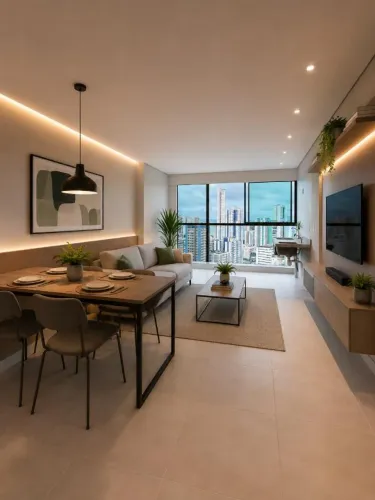 Boa viagem | Flat| R$ 430mil | Lazer completo | Andar alto