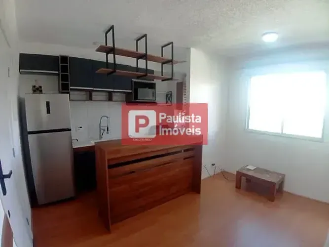 Apartamento Semi Mobiliado para Locação 35 m² área útil , 2 quartos - sem vaga !! Condomín