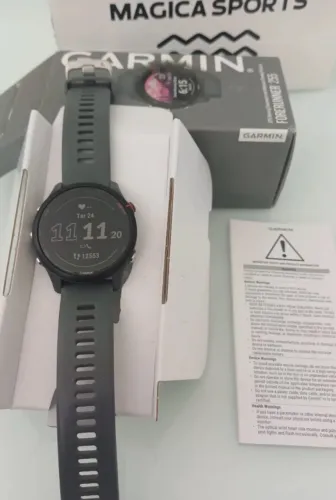 Relógio monitor cardíaco garmin 255