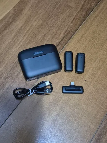 Microfone de lapela Ulanzi J12 novo