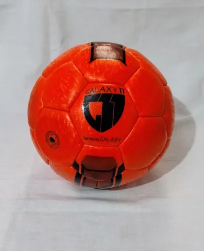 Bola De Futebol Samsung Galaxy 11 - Laranja- Ler Descrição