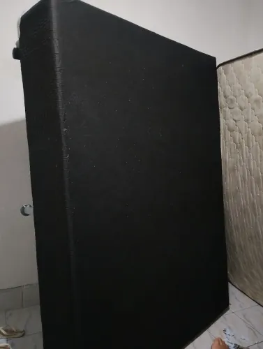 Cama box casal com colchão