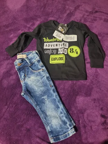 Conjunto novo menino