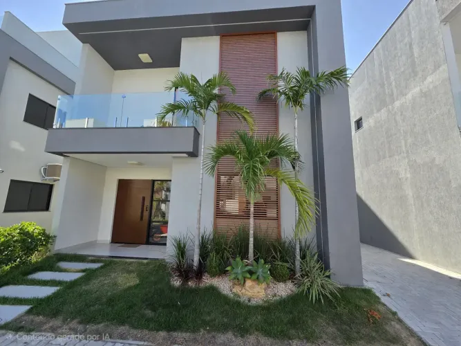 Casa nova em condomínio em Buraquinho!