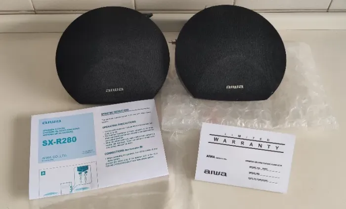 Caixas acusticas aiwa r280 50w