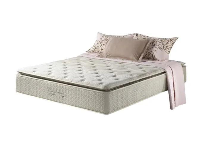 Colchão Queen De Molas Ensacadas Com Pillow Top 32cm PRONTA ENTREGA