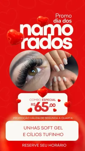 Cílios Tufinho e Soft Gel