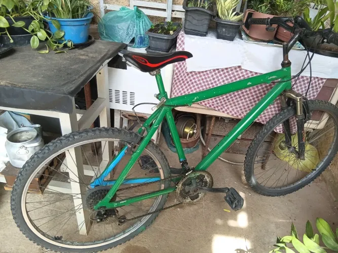 Bicicleta Aro 26 Mountain Bike - Verde