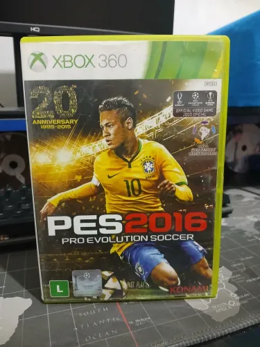 PES 2016 XBOX 360 - Mídia física original