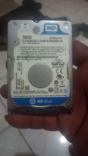 HD de note book de 500 gigas