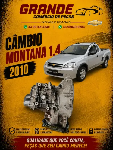 Câmbio Montana 1.4 2010