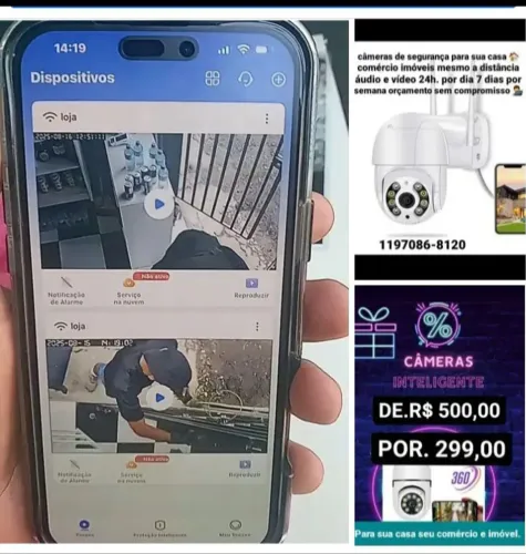 Câmeras de segurança 