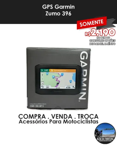 GPS Garmin Zumo 396 Atualizado P/ América Do Sul