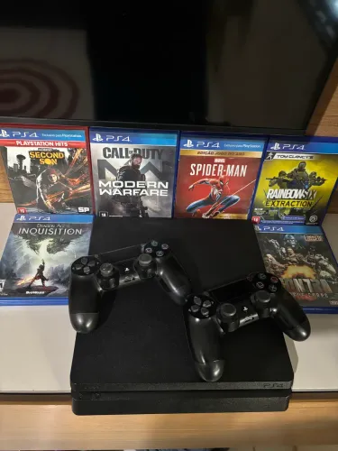 Ps4 slim 1 terá 