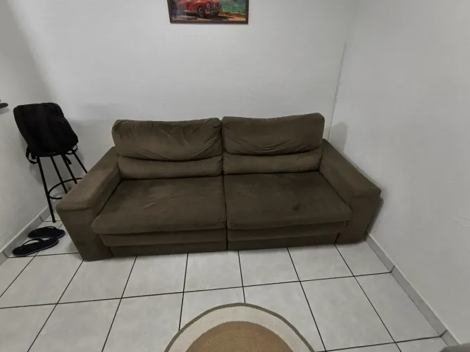 Sofá 2 lugares retrátil 