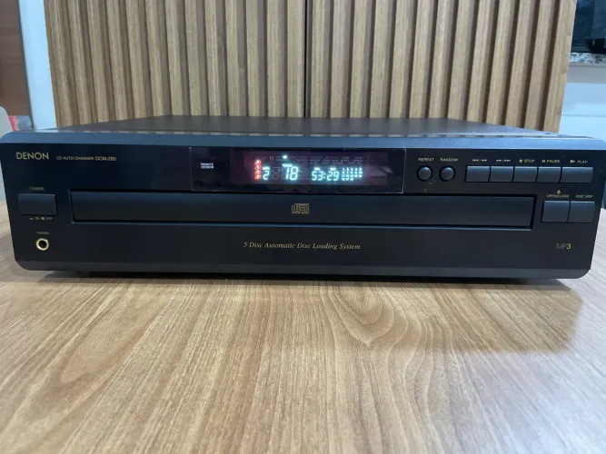 CD Player Denon DCM-280 Carrousel - Raro