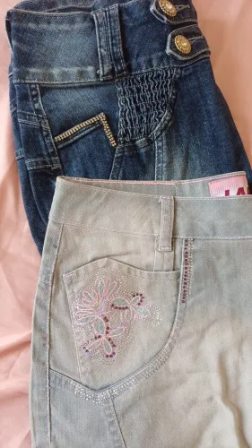 Saia jeans
