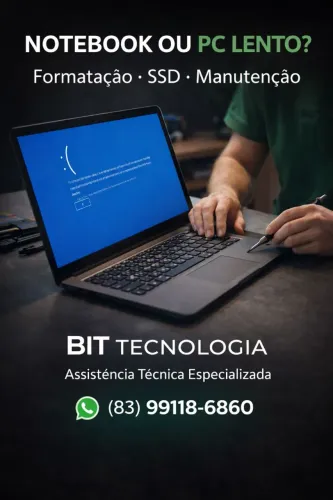 Assistência Técnica de Notebook e Computador em João Pessoa - Bit Tecnologia