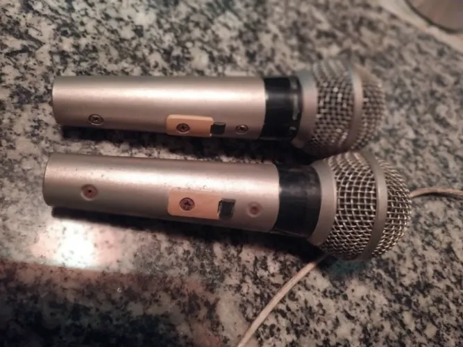 Microfone antigo le son