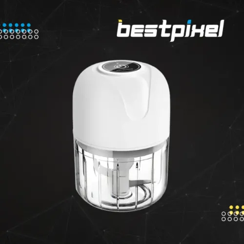 Mini Processador Elétrico 250ml Sem Fio - Triturador de Alimentos Portátil