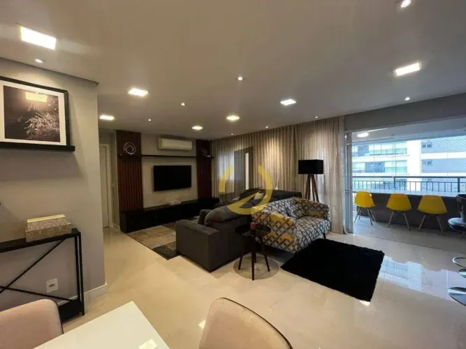 Apartamento à venda no Condomínio Auge Home Resort - 147m² - 3 suítes - varanda envidraçad