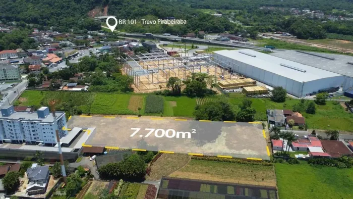 Terreno para Venda em Joinville, Centro (Pirabeiraba)