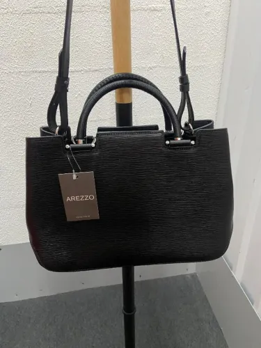 LINDA BOLSA EM COURO DA AREZZO NOVA COM ETIQUETA