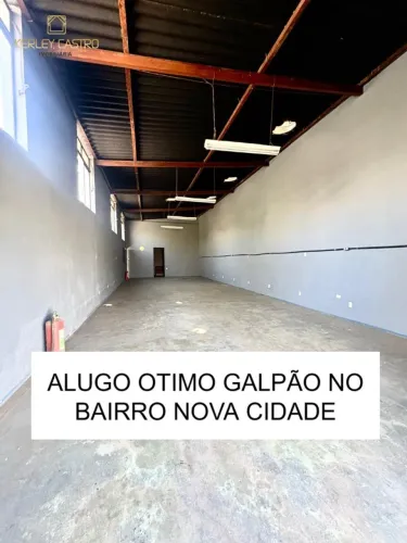Alugo Excelente Galpão 280m², no Nova Cidade, em Sete Lagoas, MG.