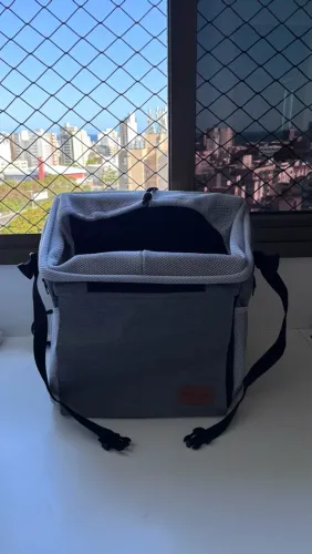 Bolsa cesto transporte pet sem uso