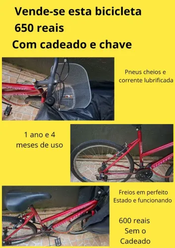 Vende-se bicicleta