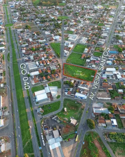 Imóvel para venda possui 5460 metros quadrados em Condomínio das Esmeraldas - Goiânia - GO