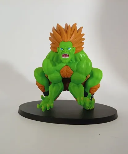 Blanka - Peça Original Capcon Coleção Street Fighter D'agostinni