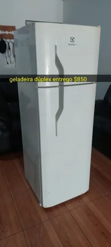 Geladeira dúplex entregamos