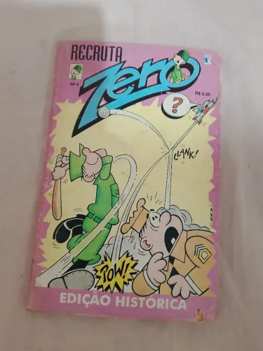 HQ Gibi Recruta Zero Numero 4 (editora Saber)