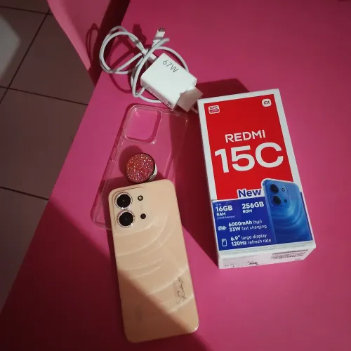 Celular redmi 15c novo 