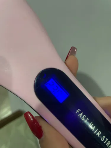 Escova alisadora de cabelo 