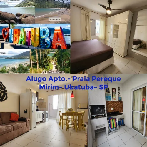 ? Aluguel de Apartamento em Ubatuba - Praia Perequê Mirim ?