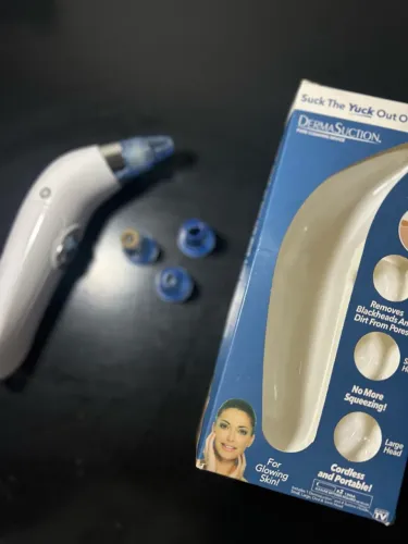 DermaSuction Original - Removedor de Cravos a Vácuo + 4 Ponteiras