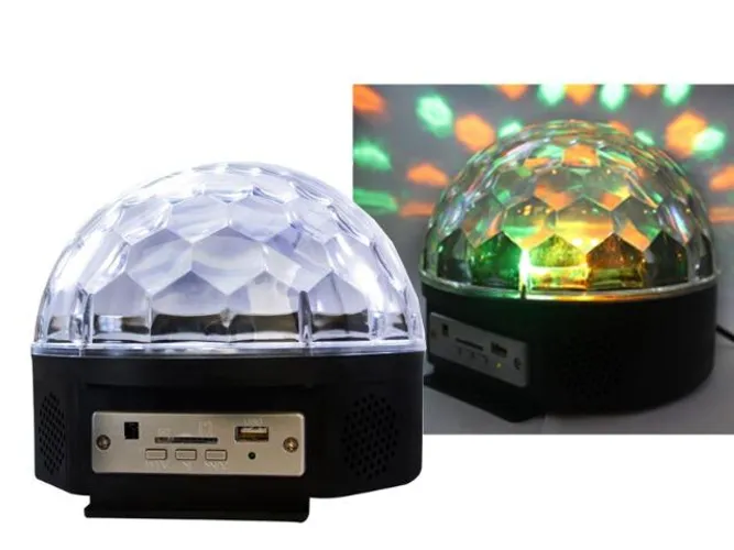 Globo Meia Bola Globo Led (Mp3 Bluetooth)