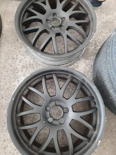 Roda aro 18 Mak München Preta fosca Corolla 5X100 usado