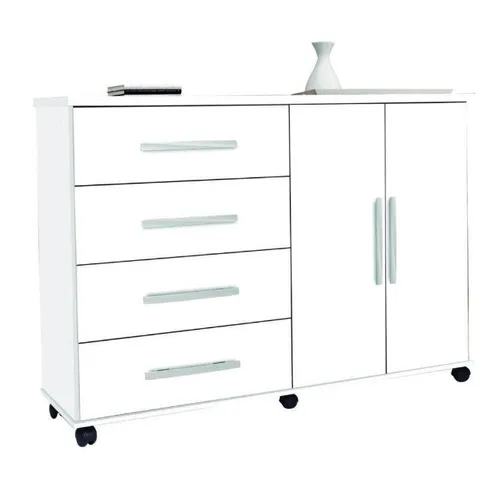 Cômoda  4 Gavetas e 2 Portas Bali **novo na caixa**