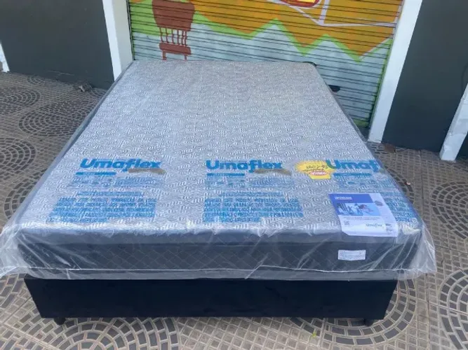 Box casal mola ensacada novo barateza!