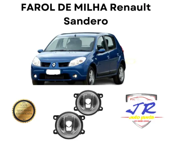 Par Farol Milha Sandero 2008