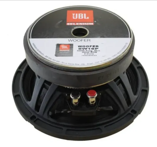 O PAR DE JBL 8W16P-250WATTS RMS 8OHS