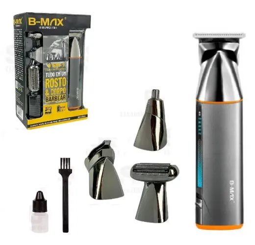 Maquina Cortador De Cabelo 9x1 Barbeador Aparador De Pêlos