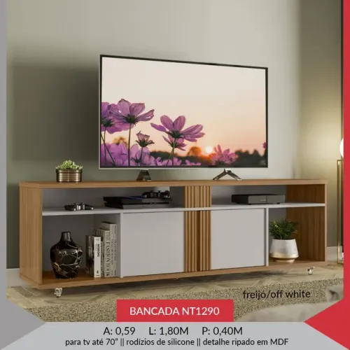 Rack Bancada com rodinhas PROMOÇÃO 