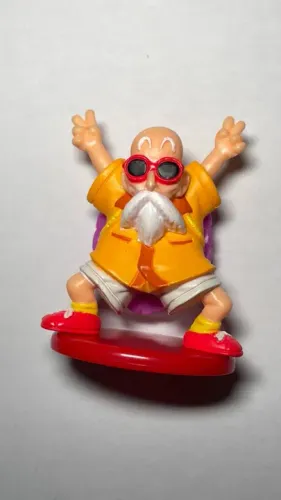 Mestre Kame - miniatura altura 4 cm (rara) Dragon Ball Z - coleção japonesa - boneco raro